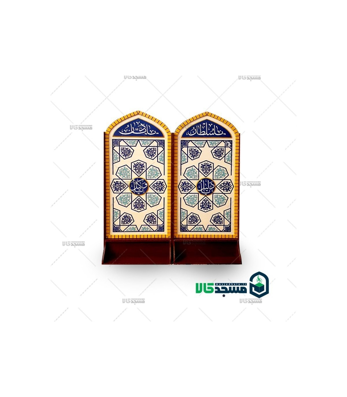 پارتیشن چوبی به شکل نیم‌دایره